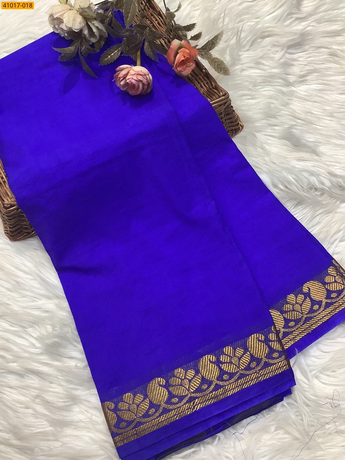 Step into elegance with this Viscose Warm Soft Fancy Crepe Mysore Silk Saree, designed to bring out your graceful charm